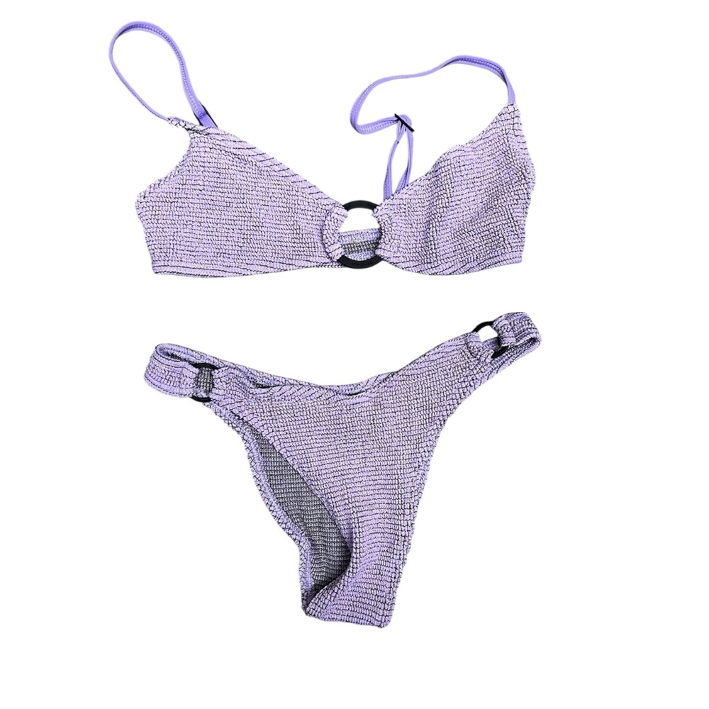 bond-eye Purple Bikini Set